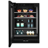 JennAir JUGFL242HX Compact Under Counter Refrigeration, 24 inch Width, ENERGY STAR Certified, Stainless Steel colour Left Swing