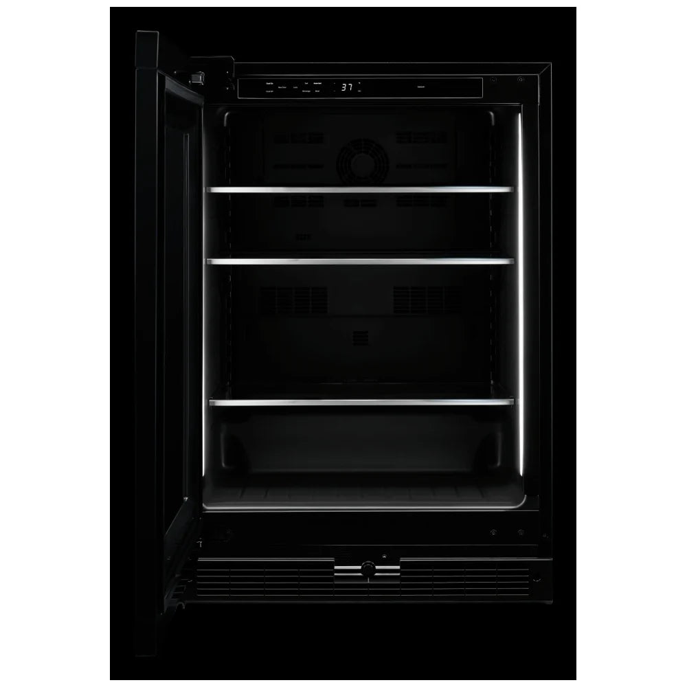 JennAir JUGFL242HX Compact Under Counter Refrigeration, 24 inch Width, ENERGY STAR Certified, Stainless Steel colour Left Swing