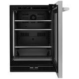 JennAir Rise JUGFR242HL Compact Under Counter Refrigeration, 24 inch Width, ENERGY STAR Certified, Stainless Steel colour Right Swing