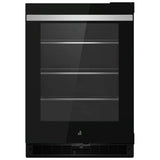 JennAir Noir JUGFR242HM Compact Under Counter Refrigeration, 24 inch Width, ENERGY STAR Certified, Stainless Steel colour Right Swing