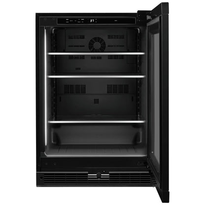 JennAir JUGFR242HX Compact Under Counter Refrigeration, 24 inch Width, ENERGY STAR Certified, Custom Panel Ready, Stainless Steel colour Right Swing