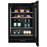 JennAir JUGFR242HX Compact Under Counter Refrigeration, 24 inch Width, ENERGY STAR Certified, Custom Panel Ready, Stainless Steel colour Right Swing