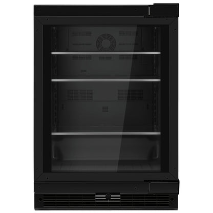 JennAir JUGFR242HX Compact Under Counter Refrigeration, 24 inch Width, ENERGY STAR Certified, Custom Panel Ready, Stainless Steel colour Right Swing