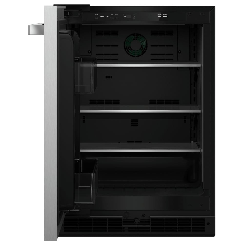 JennAir Noir JURFL242HM Compact Under Counter Refrigeration, 24 inch Width, ENERGY STAR Certified, Stainless Steel colour Left Swing