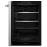 JennAir Noir JURFL242HM Compact Under Counter Refrigeration, 24 inch Width, ENERGY STAR Certified, Stainless Steel colour Left Swing