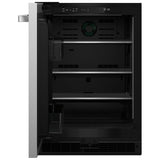 JennAir Noir JURFL242HM Compact Under Counter Refrigeration, 24 inch Width, ENERGY STAR Certified, Stainless Steel colour Left Swing