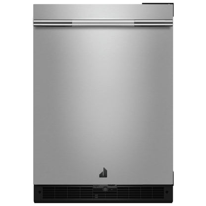 JennAir Rise JURFR242HL 紧凑型台下式制冷冰箱，24 英寸宽，能源之星认证，不锈钢色，右开门