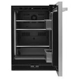 JennAir Noir JURFR242HM Compact Under Counter Refrigeration, 24 inch Width, ENERGY STAR Certified, Stainless Steel colour Right Swing