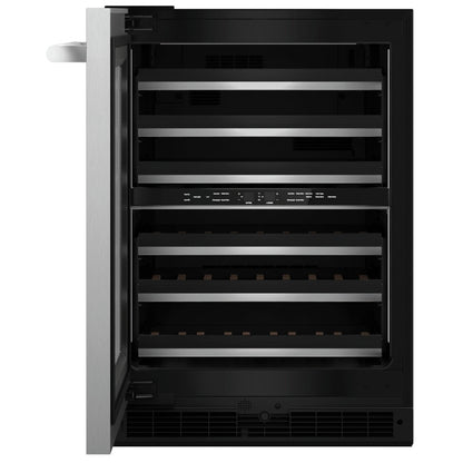 JennAir Rise JUWFL242HL Compact Wine Cooler Under Counter Wine Refrigeration