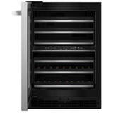 JennAir Rise JUWFL242HL Compact Wine Cooler Under Counter Wine Refrigeration