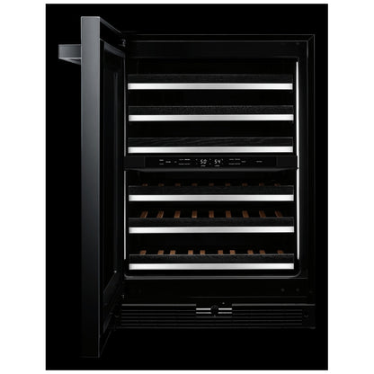 JennAir Noir JUWFL242HM Compact Wine Cooler Under Counter Wine Refrigeration