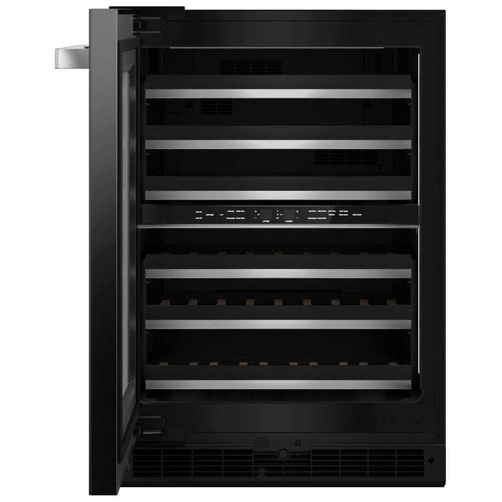 JennAir Noir JUWFL242HM Compact Wine Cooler Under Counter Wine Refrigeration