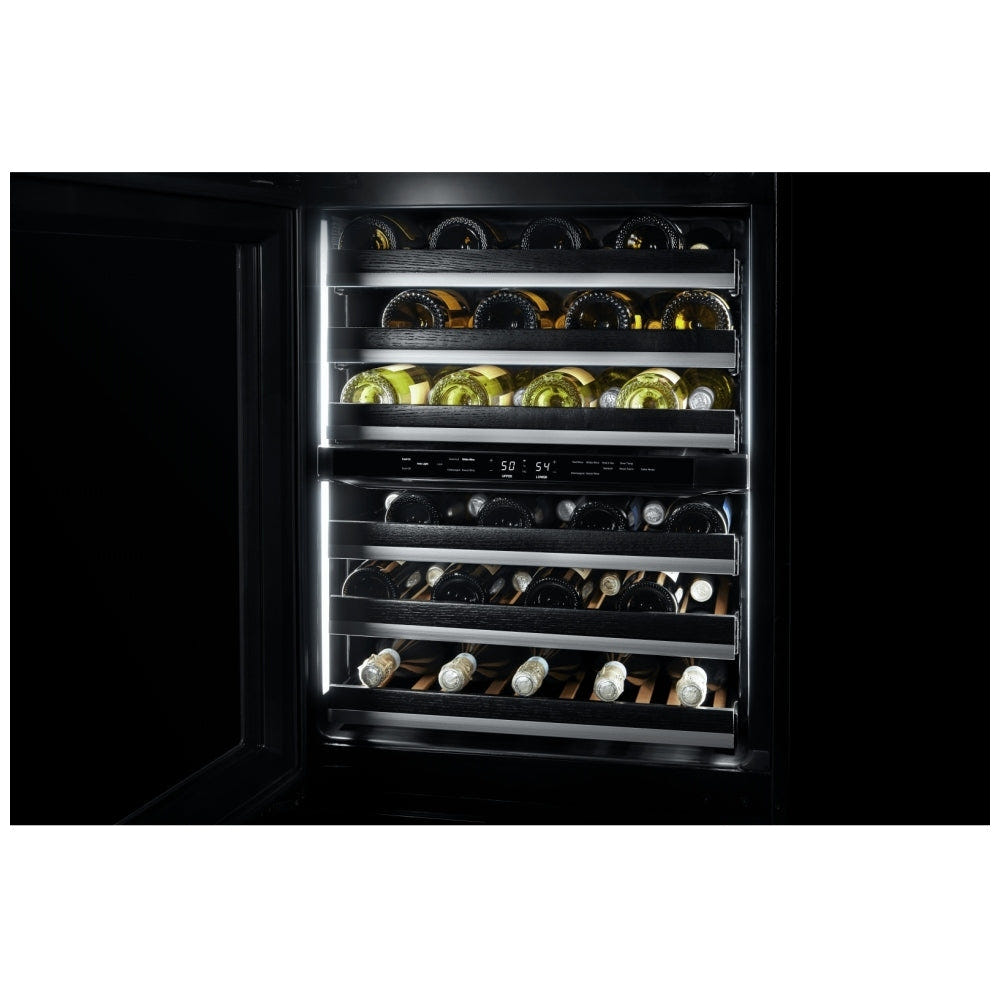 JennAir Noir JUWFL242HM Compact Wine Cooler Under Counter Wine Refrigeration
