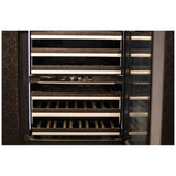 JennAir Noir JUWFL242HM Compact Wine Cooler Under Counter Wine Refrigeration