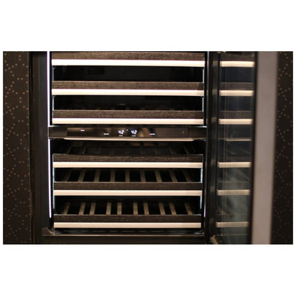 JennAir Noir JUWFL242HM Compact Wine Cooler Under Counter Wine Refrigeration