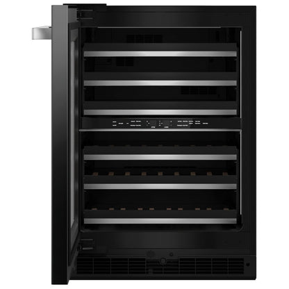 JennAir Noir JUWFL242HM Compact Wine Cooler Under Counter Wine Refrigeration