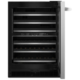 JennAir Rise JUWFR242HL Compact Wine Cooler Under Counter Wine Refrigeration