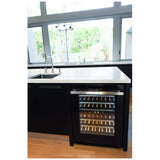 JennAir Noir JUWFR242HM Compact Wine Cooler Under Counter Wine Refrigeration