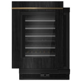 JennAir JUWFR242HX Compact Wine Cooler Under Counter Wine Refrigeration, 24 inch Width, Custom Panel Ready, 3,748 Wine Bottle Capacity, Panel Ready Right Swing, Dual Zone