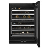 JennAir JUWFR242HX Compact Wine Cooler Under Counter Wine Refrigeration, 24 inch Width, Custom Panel Ready, 3,748 Wine Bottle Capacity, Panel Ready Right Swing, Dual Zone