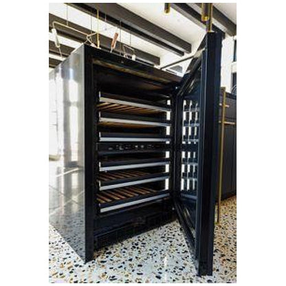 JennAir JUWFR242HX Compact Wine Cooler Under Counter Wine Refrigeration, 24 inch Width, Custom Panel Ready, 3,748 Wine Bottle Capacity, Panel Ready Right Swing, Dual Zone