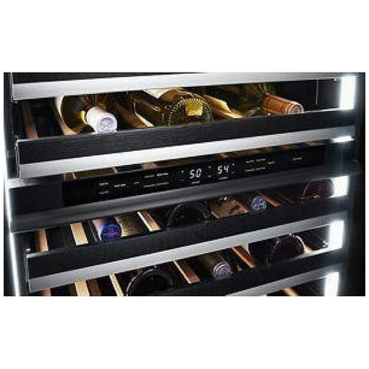 JennAir JUWFR242HX Compact Wine Cooler Under Counter Wine Refrigeration, 24 inch Width, Custom Panel Ready, 3,748 Wine Bottle Capacity, Panel Ready Right Swing, Dual Zone