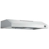 GE JVX3300SJSSC Range Hood, 30 inch Exterior Width, Under-Cabinet, 200 CFM, Halogen , Aluminum Mesh Filter, Stainless Steel colour