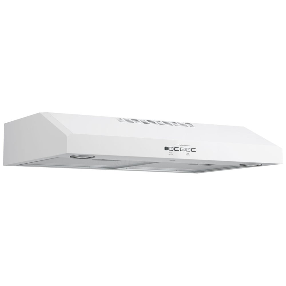 GE JVX5300DJWWC Range Hood, 30 inch Exterior Width, Under-Cabinet, 310 CFM