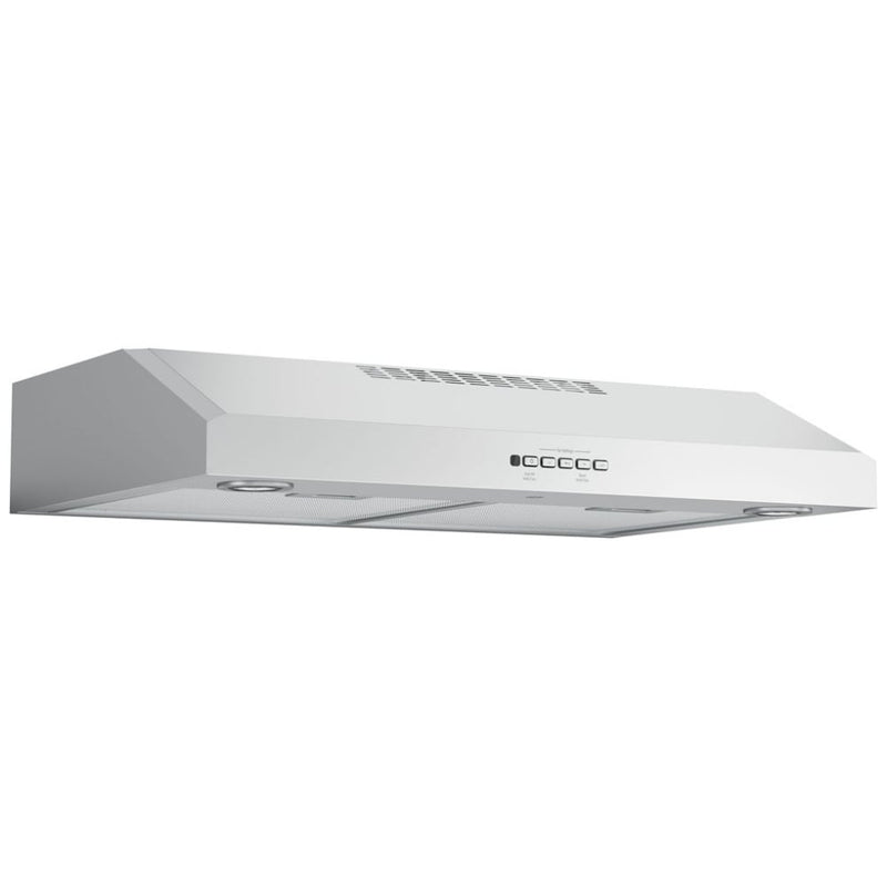 GE JVX5300SJSSC Range Hood, 30 inch Exterior Width, 310 CFM, Halogen , Aluminum Mesh Filter, Stainless Steel colour