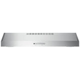 GE JVX5300SJSSC Range Hood, 30 inch Exterior Width, 310 CFM, Halogen , Aluminum Mesh Filter, Stainless Steel colour