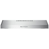 GE JVX5300SJSSC Range Hood, 30 inch Exterior Width, 310 CFM, Halogen , Aluminum Mesh Filter, Stainless Steel colour