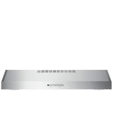 GE JVX5300SJSSC Range Hood, 30 inch Exterior Width, 310 CFM, Halogen , Aluminum Mesh Filter, Stainless Steel colour