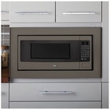 GE JX830SLFC Microwave Trim Kit, Slate finish, 30-inch trim kit (back view)