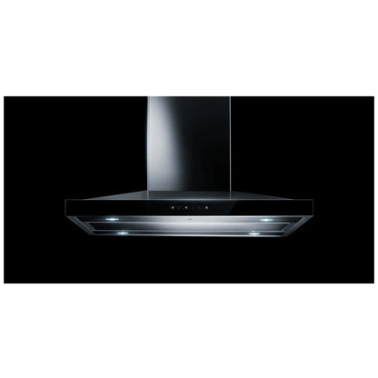 JennAir JXI8536HS 通风系统，36 英寸外部宽度，岛式，600 CFM，LED，洗碗机安全过滤器，不锈钢色鼓风机