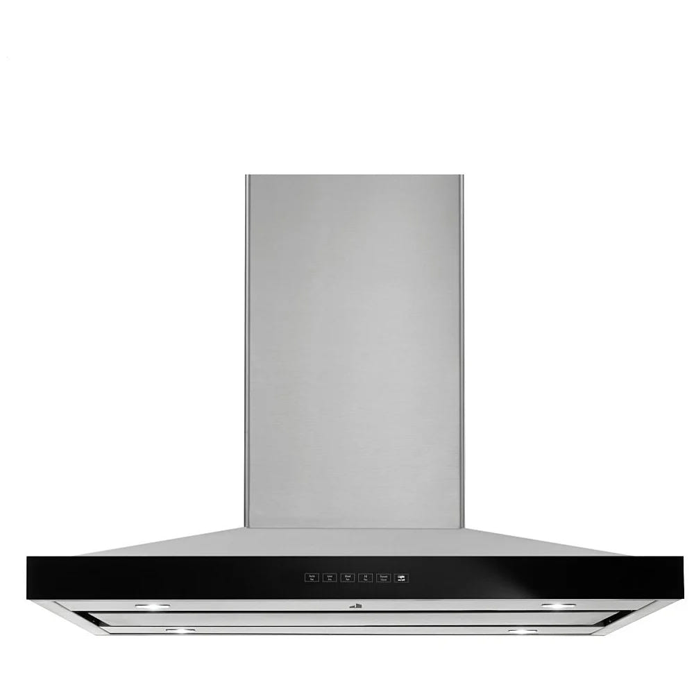 JennAir JXI8536HS 通风系统，36 英寸外部宽度，岛式，600 CFM，LED，洗碗机安全过滤器，不锈钢色鼓风机