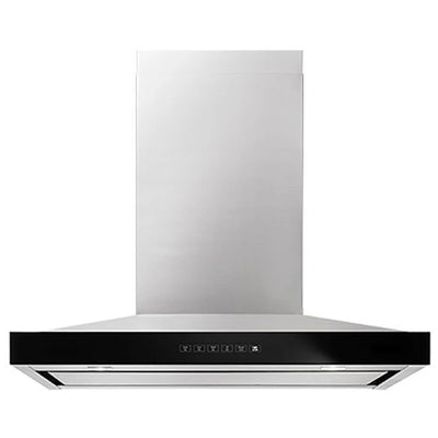 JennAir JXW8536HS 通风系统，外部宽度 36 英寸，烟囱，壁挂式，600 CFM，LED，不锈钢色，含鼓风机