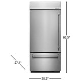 KitchenAid KBBL306ESS Built In Refrigerator