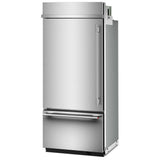 KitchenAid KBBL336SPS Built In Refrigerator, 36 inch Width, 20.8 cu. ft. Capacity, Ice Dispenser (Freezer Located), ENERGY STAR Certified, PrintShield Stainless colour