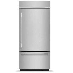 KitchenAid KBBL336SPS Built In Refrigerator, 36 inch Width, 20.8 cu. ft. Capacity, Ice Dispenser (Freezer Located), ENERGY STAR Certified, PrintShield Stainless colour