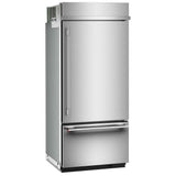 KitchenAid KBBR336SPS Built In Refrigerator, 36 inch Width, Custom Panel Ready, 20.8 cu. ft. Capacity, ENERGY STAR Certified, PrintShield Stainless colour