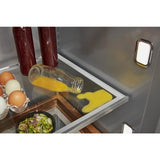 KitchenAid KBFN502ESS Counter Depth French Door Refrigerator, 42 inch Width, 24.2 cu. ft. Capacity, Counter Depth, Ice Dispenser (Freezer Located), ENERGY STAR Certified, Stainless Steel colour