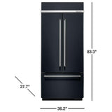 KitchenAid KBFN506EBS Built In Refrigerator