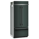 KitchenAid KBFN536SJP Bottom Freezer French Door Built In Refrigerator, 36 inch Width, 20.8 cu. ft. Capacity, Water Dispenser (Interior), Ice Dispenser (Freezer Located), Juniper colour