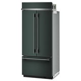 KitchenAid KBFN536SJP Bottom Freezer French Door Built In Refrigerator, 36 inch Width, 20.8 cu. ft. Capacity, Water Dispenser (Interior), Ice Dispenser (Freezer Located), Juniper colour