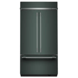 KitchenAid KBFN542SJP Bottom Freezer French Door Built In Refrigerator, 42 inch Width, 24.2 cu. ft. Capacity, Water Dispenser (Interior), Ice Dispenser (Freezer Located), ENERGY STAR Certified, Juniper colour