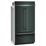 KitchenAid KBFN542SJP Bottom Freezer French Door Built In Refrigerator, 42 inch Width, 24.2 cu. ft. Capacity, Water Dispenser (Interior), Ice Dispenser (Freezer Located), ENERGY STAR Certified, Juniper colour