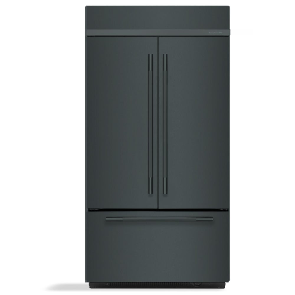 KitchenAid KBFN542SJP Bottom Freezer French Door Built In Refrigerator, 42 inch Width, 24.2 cu. ft. Capacity, Water Dispenser (Interior), Ice Dispenser (Freezer Located), ENERGY STAR Certified, Juniper colour