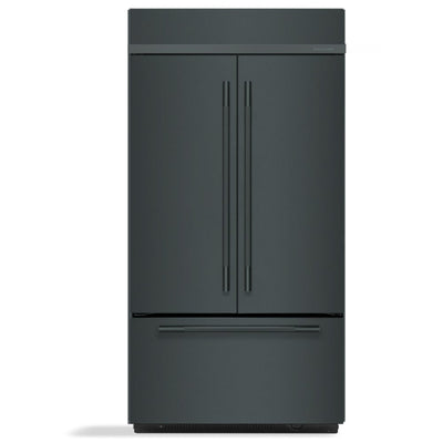 KitchenAid KBFN542SJP Bottom Freezer French Door Built In Refrigerator, 42 inch Width, 24.2 cu. ft. Capacity, Water Dispenser (Interior), Ice Dispenser (Freezer Located), ENERGY STAR Certified