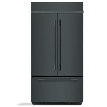 KitchenAid KBFN542SJP Bottom Freezer French Door Built In Refrigerator, 42 inch Width, 24.2 cu. ft. Capacity, Water Dispenser (Interior), Ice Dispenser (Freezer Located), ENERGY STAR Certified