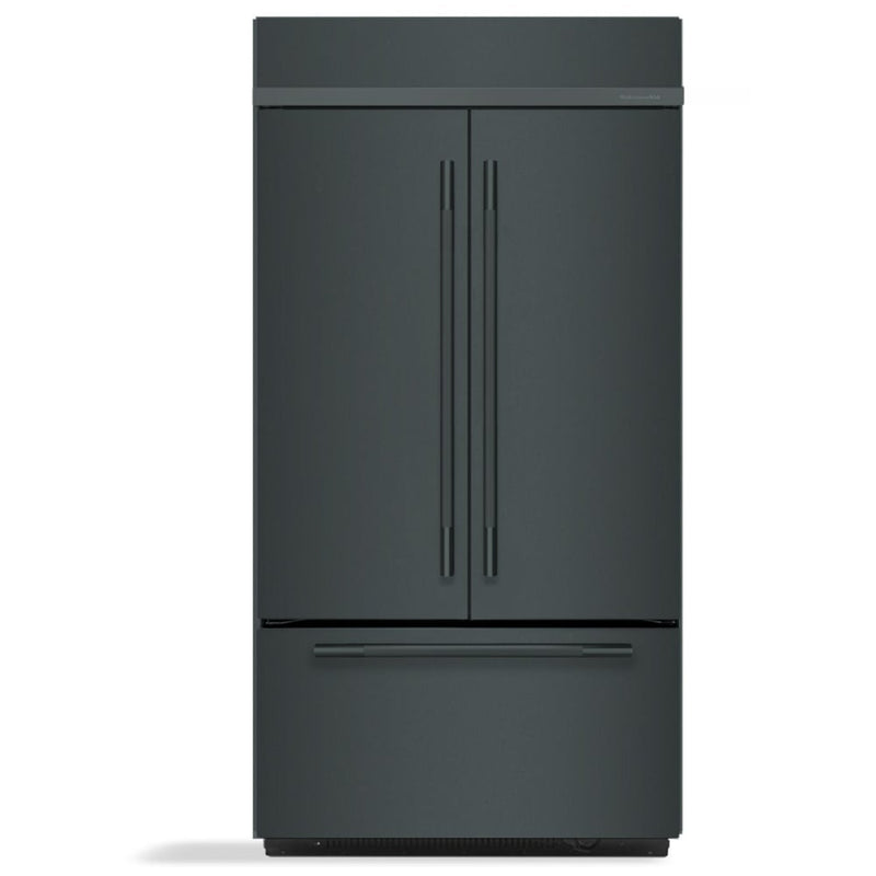KitchenAid KBFN542SJP Bottom Freezer French Door Built In Refrigerator, 42 inch Width, 24.2 cu. ft. Capacity, Water Dispenser (Interior), Ice Dispenser (Freezer Located), ENERGY STAR Certified, Juniper colour